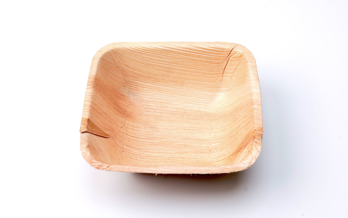 Areca Palm Leaf Disposable Square Bowls 5.5"/14 cm (Pack of 25)